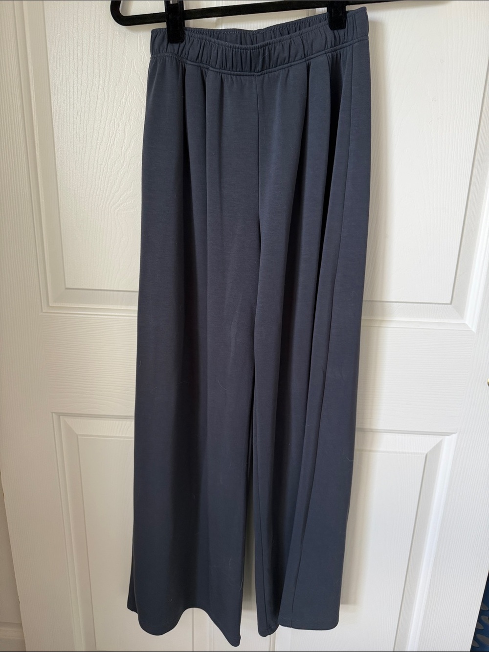 H&M Wide Leg Black Lounge Pants
